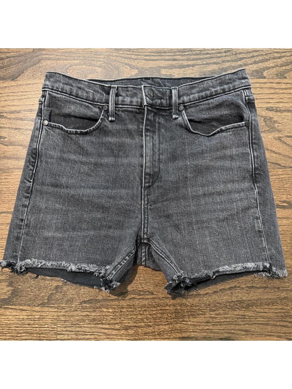 Rag & Bone New York Women's Black Denim Shorts Size 28